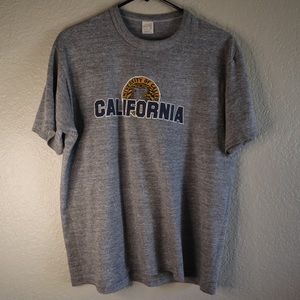 University of California sports tee single stitch